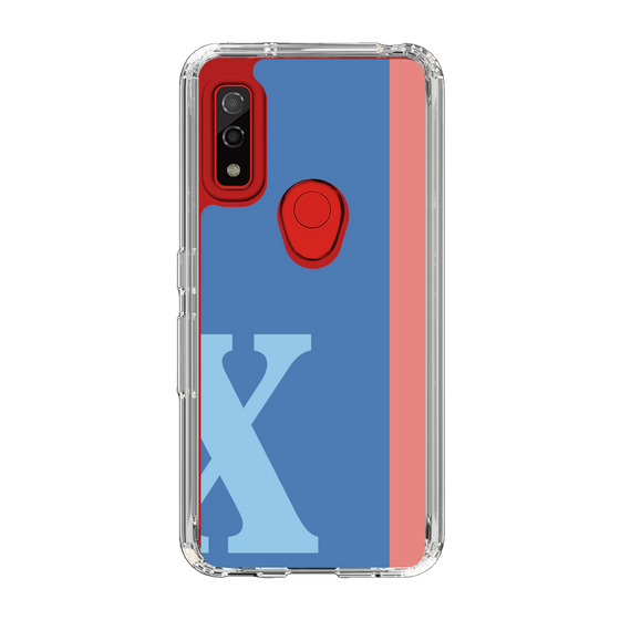 Slim Protection Case［ Original - initial color line - X blue ］