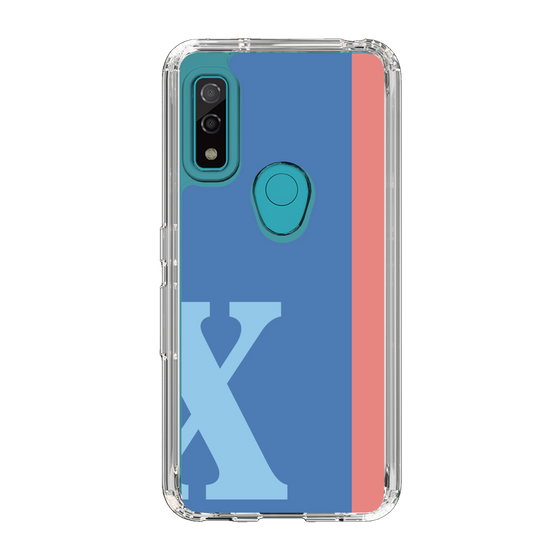 Slim Protection Case［ Original - initial color line - X blue ］