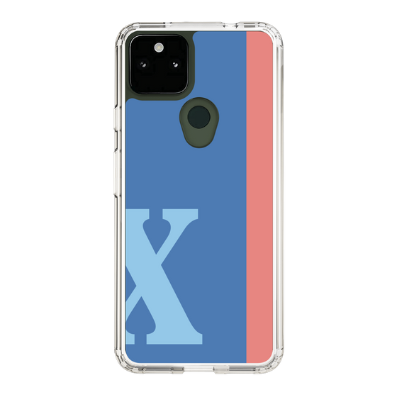 Slim Protection Case［ Original - initial color line - X blue ］