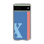 Slim Protection Case［ Original - initial color line - X blue ］