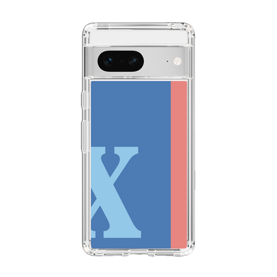 Slim Protection Case［ Original - initial color line - X blue ］