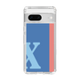 Slim Protection Case［ Original - initial color line - X blue ］