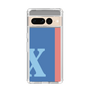 Slim Protection Case［ Original - initial color line - X blue ］