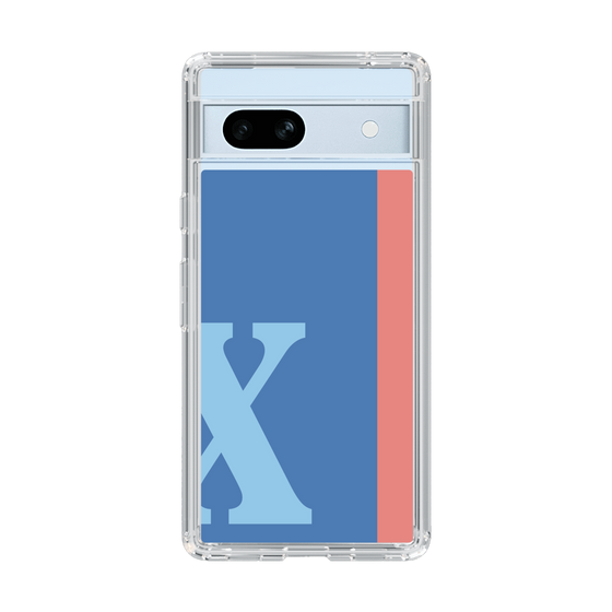 Slim Protection Case［ Original - initial color line - X blue ］