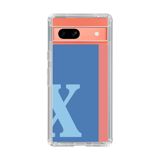 Slim Protection Case［ Original - initial color line - X blue ］