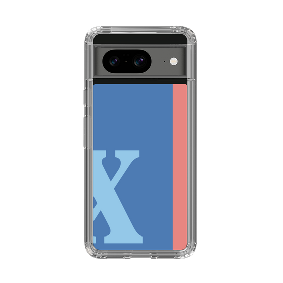 Slim Protection Case［ Original - initial color line - X blue ］