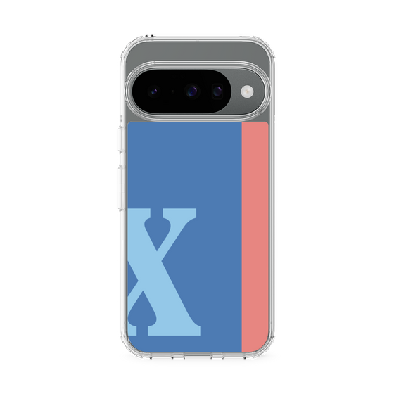 Slim Protection Case［ Original - initial color line - X blue ］