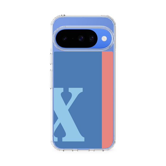 Slim Protection Case［ Original - initial color line - X blue ］