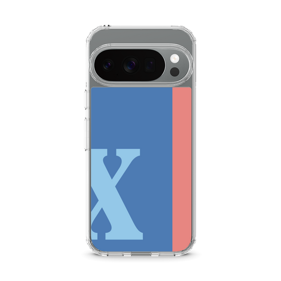 Slim Protection Case［ Original - initial color line - X blue ］