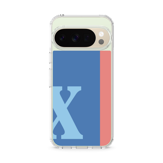 Slim Protection Case［ Original - initial color line - X blue ］