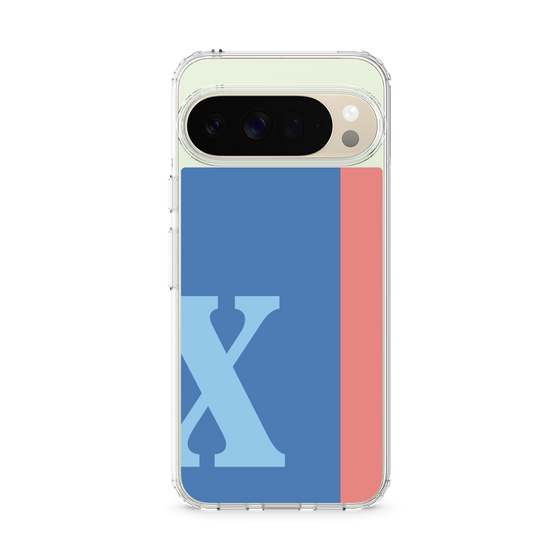 Slim Protection Case［ Original - initial color line - X blue ］