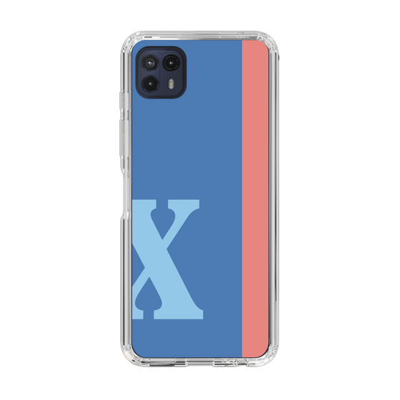Slim Protection Case［ Original - initial color line - X blue ］