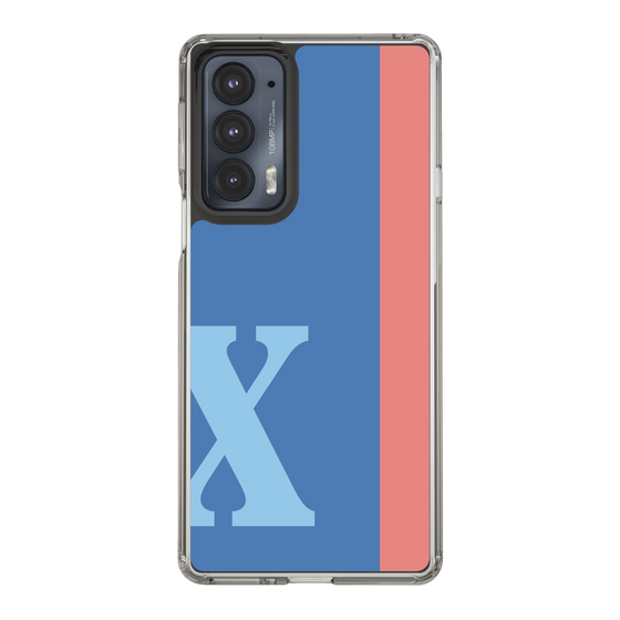 Slim Protection Case［ Original - initial color line - X blue ］