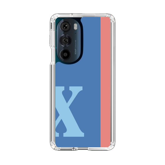 Slim Protection Case［ Original - initial color line - X blue ］