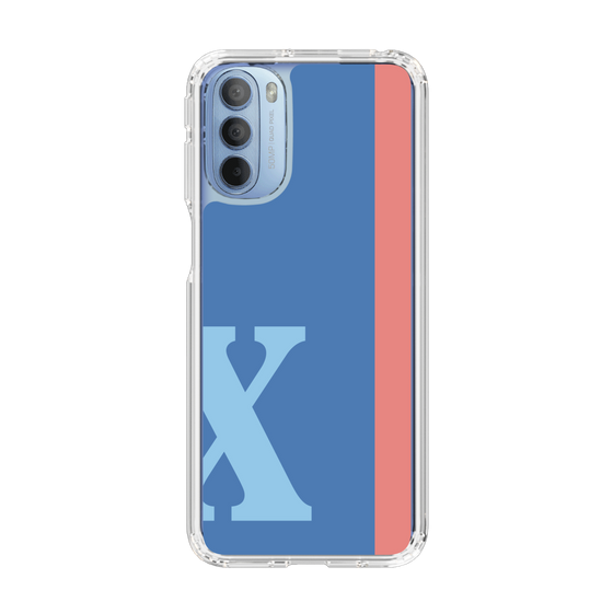 Slim Protection Case［ Original - initial color line - X blue ］