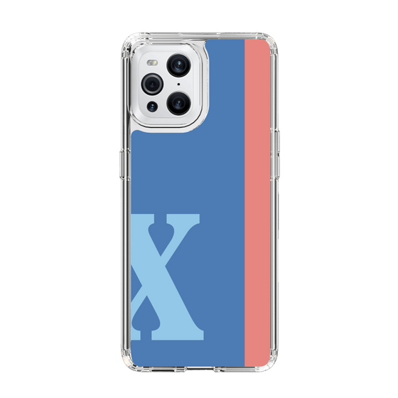 Slim Protection Case［ Original - initial color line - X blue ］
