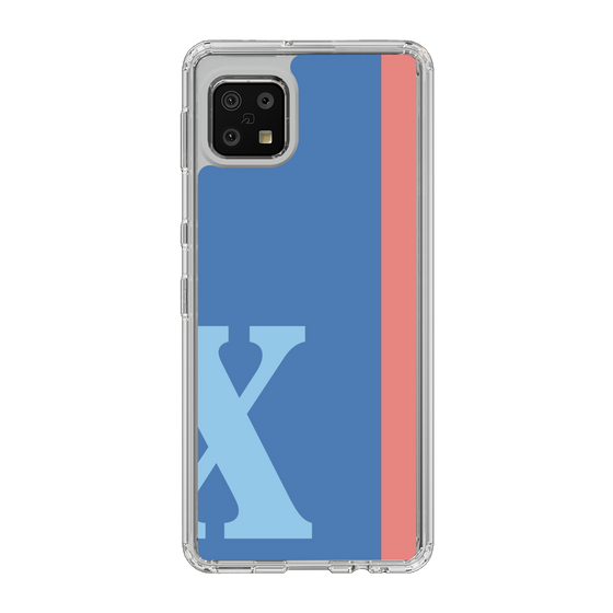 Slim Protection Case［ Original - initial color line - X blue ］