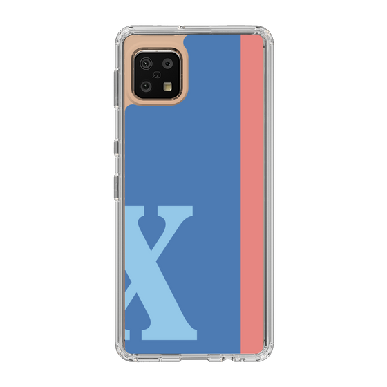 Slim Protection Case［ Original - initial color line - X blue ］