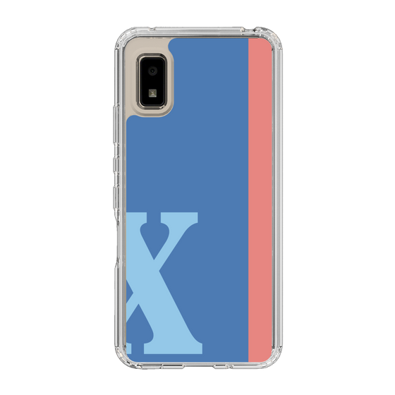 Slim Protection Case［ Original - initial color line - X blue ］