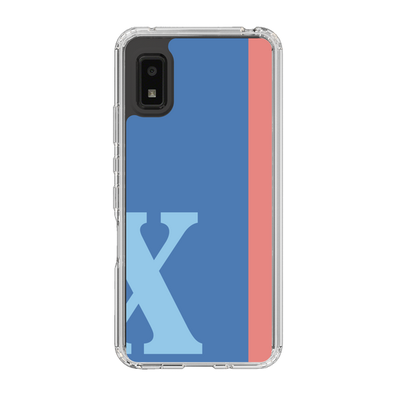 Slim Protection Case［ Original - initial color line - X blue ］