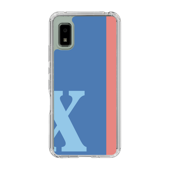 Slim Protection Case［ Original - initial color line - X blue ］