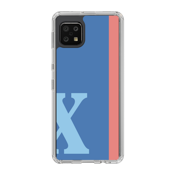 Slim Protection Case［ Original - initial color line - X blue ］