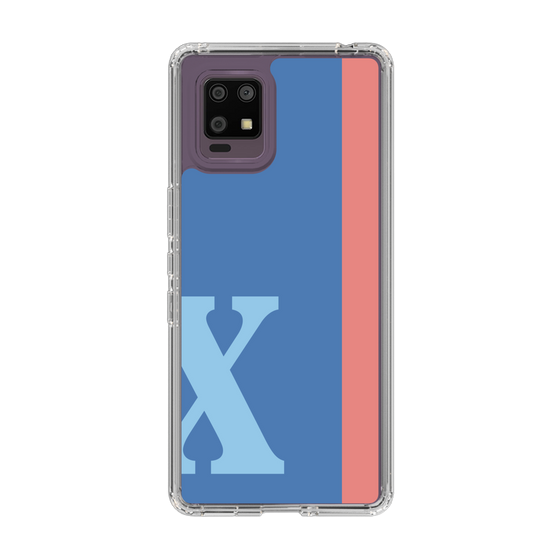 Slim Protection Case［ Original - initial color line - X blue ］