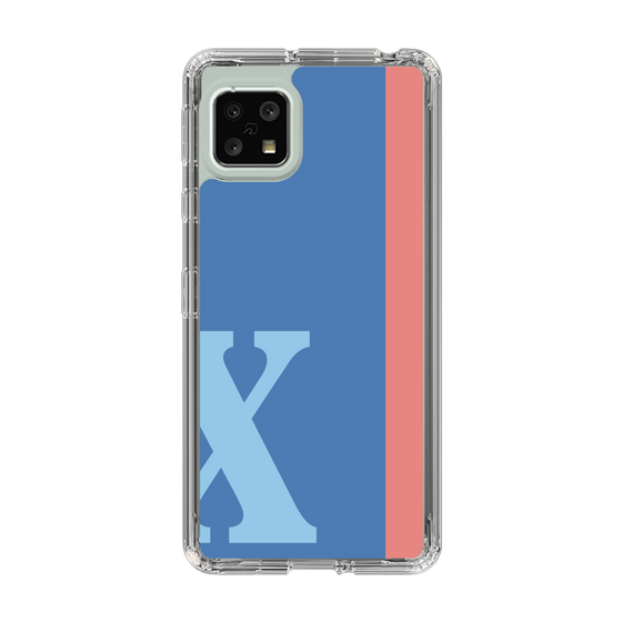 Slim Protection Case［ Original - initial color line - X blue ］