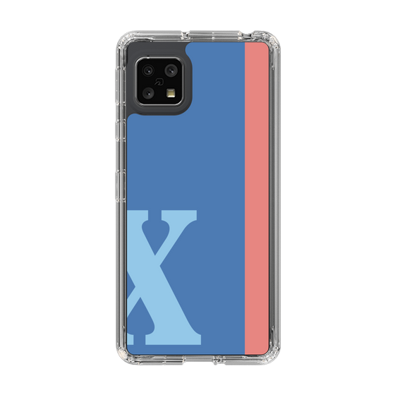 Slim Protection Case［ Original - initial color line - X blue ］