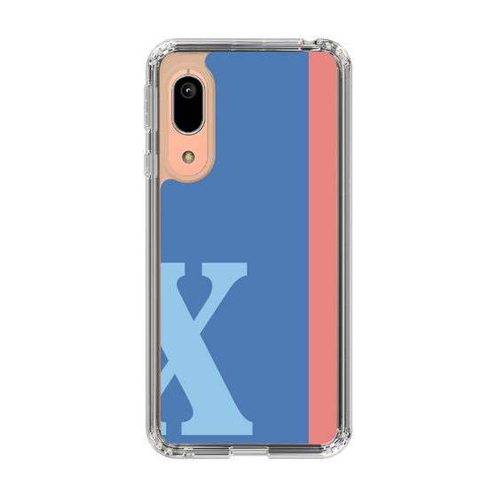 Slim Protection Case［ Original - initial color line - X blue ］