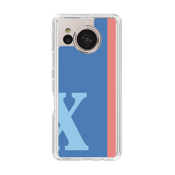Slim Protection Case［ Original - initial color line - X blue ］