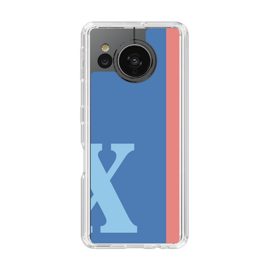 Slim Protection Case［ Original - initial color line - X blue ］