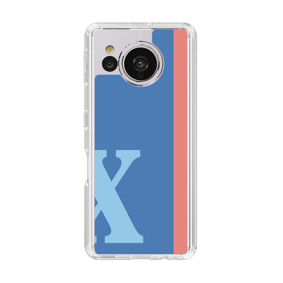 Slim Protection Case［ Original - initial color line - X blue ］