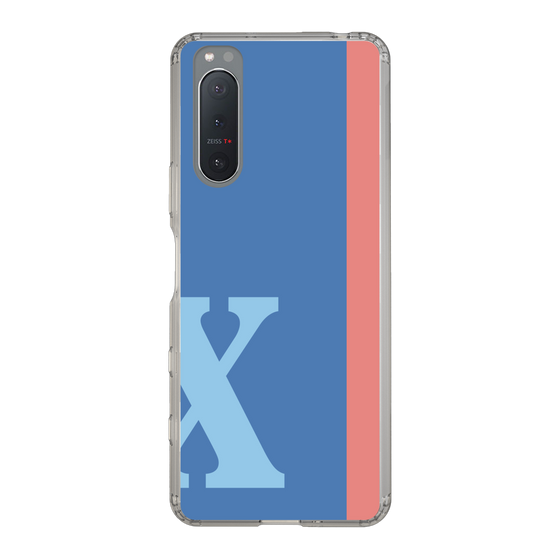 Slim Protection Case［ Original - initial color line - X blue ］