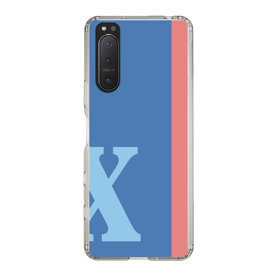 Slim Protection Case［ Original - initial color line - X blue ］