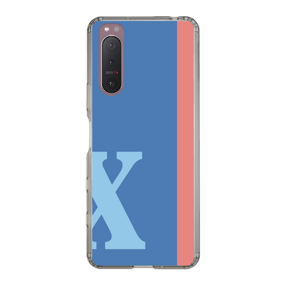 Slim Protection Case［ Original - initial color line - X blue ］