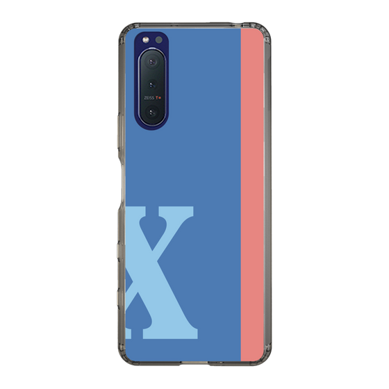 Slim Protection Case［ Original - initial color line - X blue ］