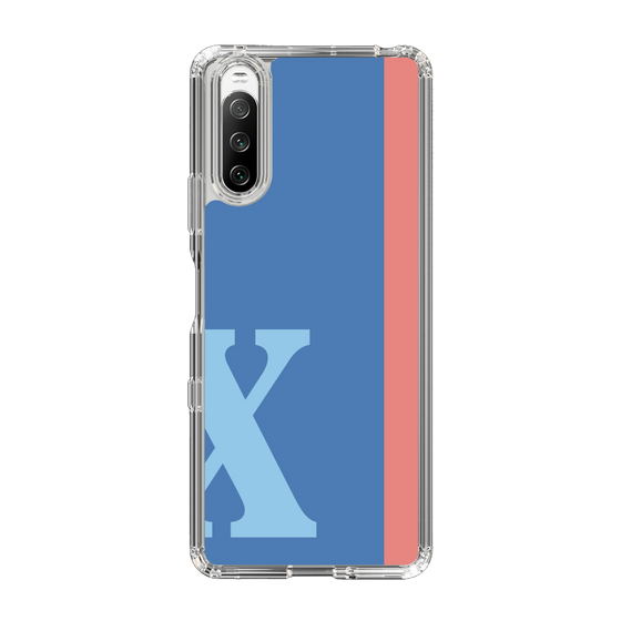 Slim Protection Case［ Original - initial color line - X blue ］