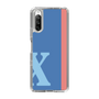 Slim Protection Case［ Original - initial color line - X blue ］