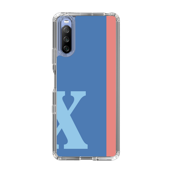 Slim Protection Case［ Original - initial color line - X blue ］