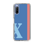 Slim Protection Case［ Original - initial color line - X blue ］