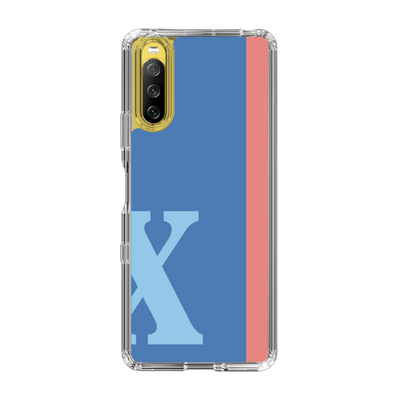 Slim Protection Case［ Original - initial color line - X blue ］