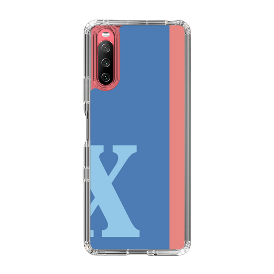 Slim Protection Case［ Original - initial color line - X blue ］