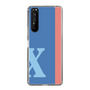 Slim Protection Case［ Original - initial color line - X blue ］