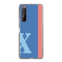 Slim Protection Case［ Original - initial color line - X blue ］