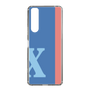 Slim Protection Case［ Original - initial color line - X blue ］