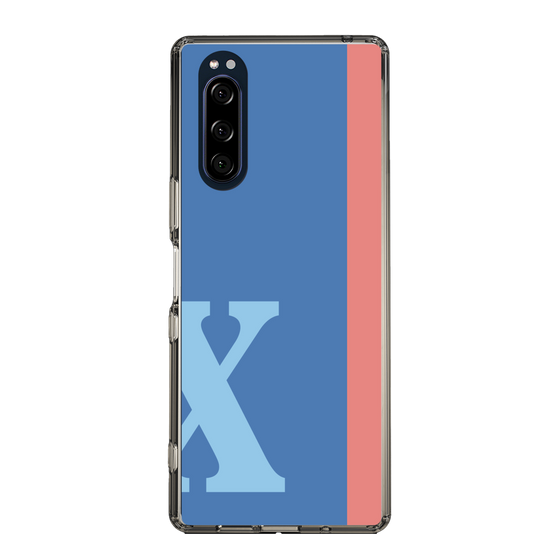 Slim Protection Case［ Original - initial color line - X blue ］