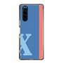 Slim Protection Case［ Original - initial color line - X blue ］