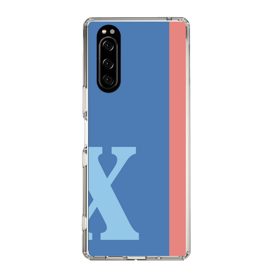 Slim Protection Case［ Original - initial color line - X blue ］