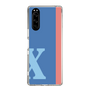 Slim Protection Case［ Original - initial color line - X blue ］